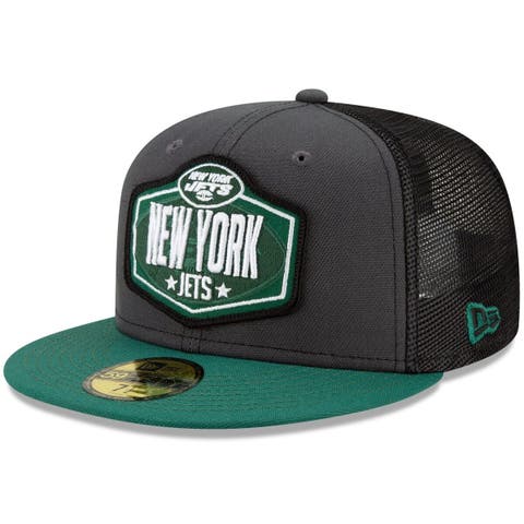 Men's New Era Kelly Green New York Jets Script Original Fit 9FIFTY Snapback  Hat