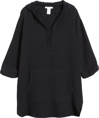 Hooded cotton outlet dress