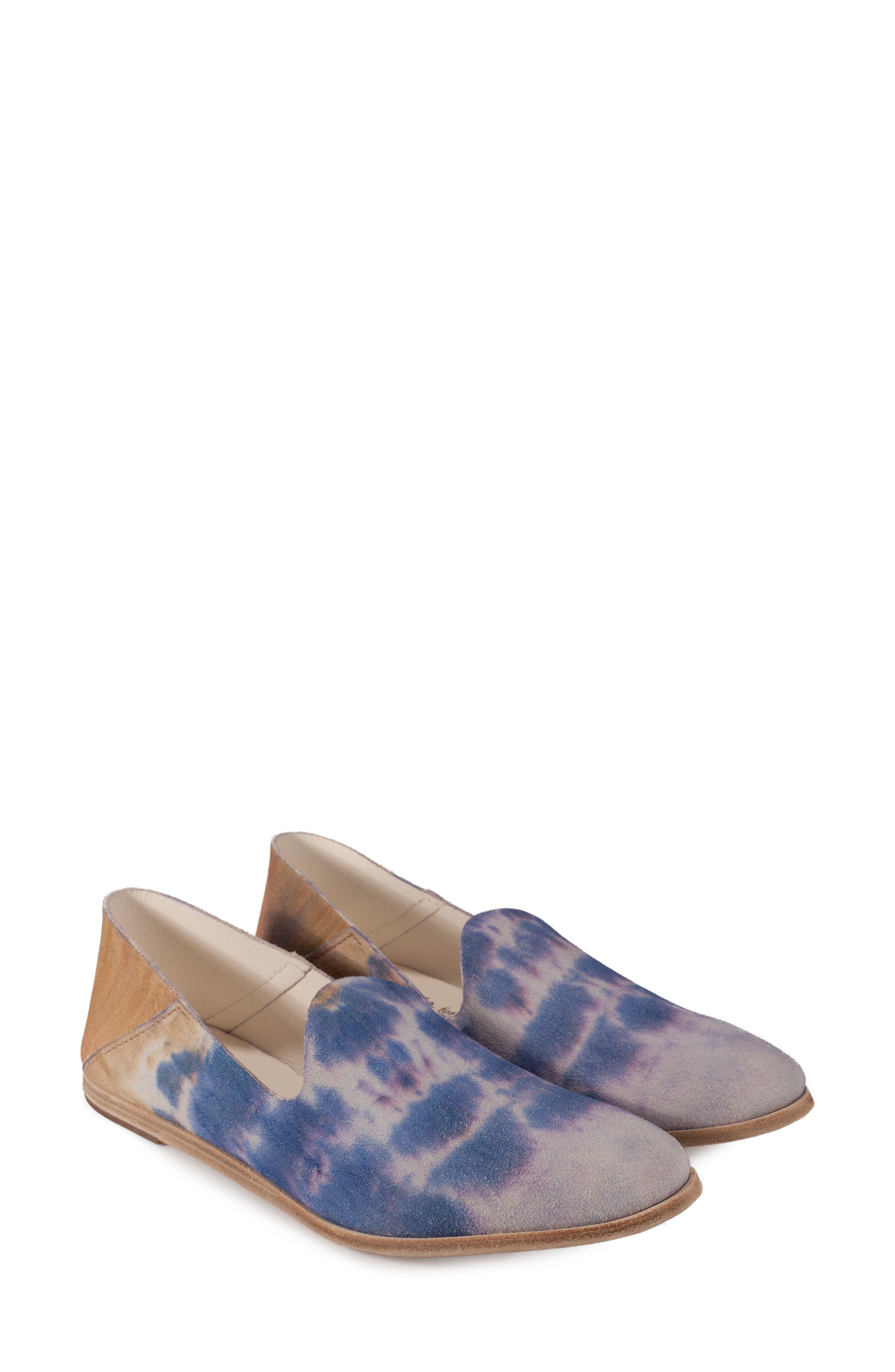 Pedro Garcia Yoshia Smoking Slipper, Blue