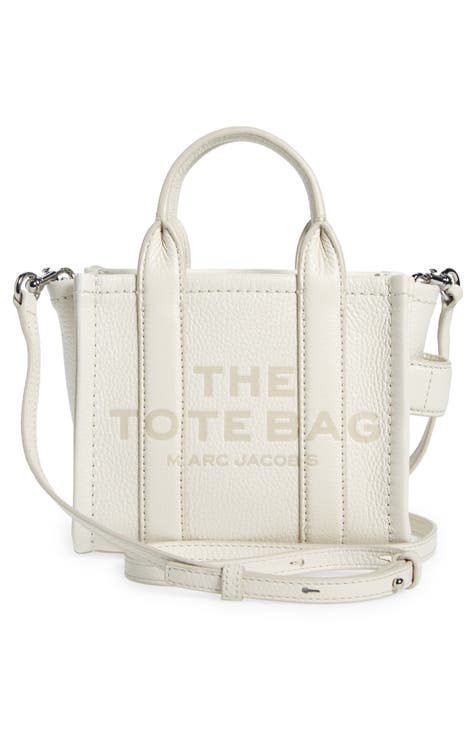 White Small Leather Bag
