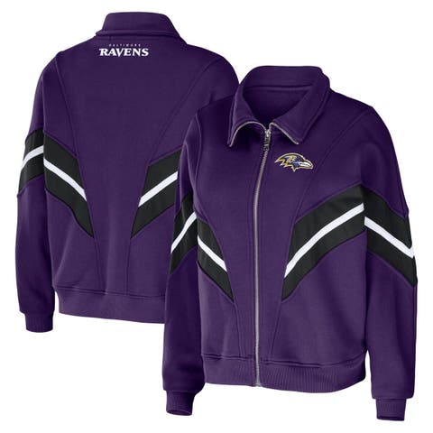 Baltimore Ravens JH Design Reversible Full-Snap Jacket - Black