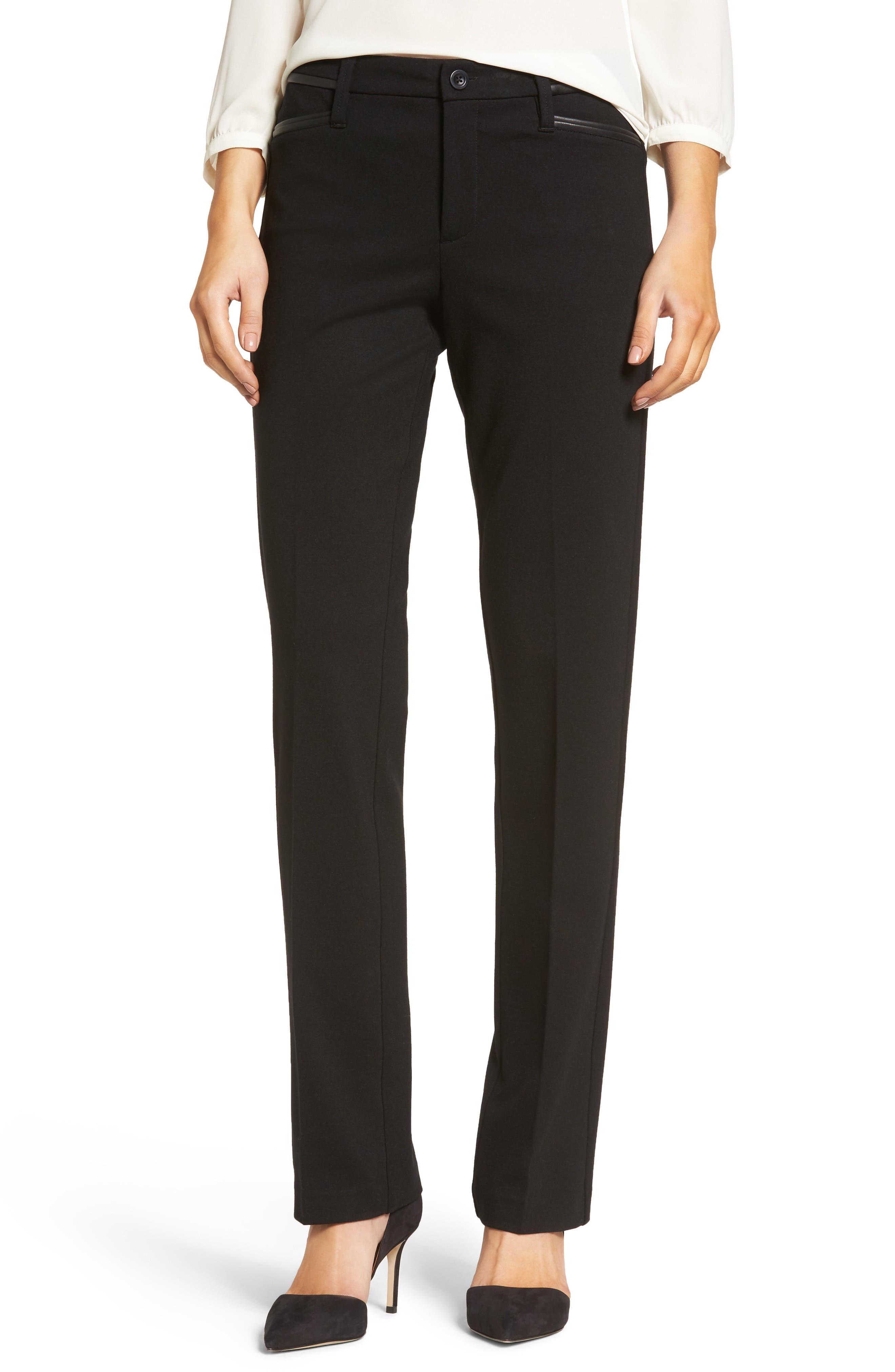 nydj marilyn straight leg ponte pants