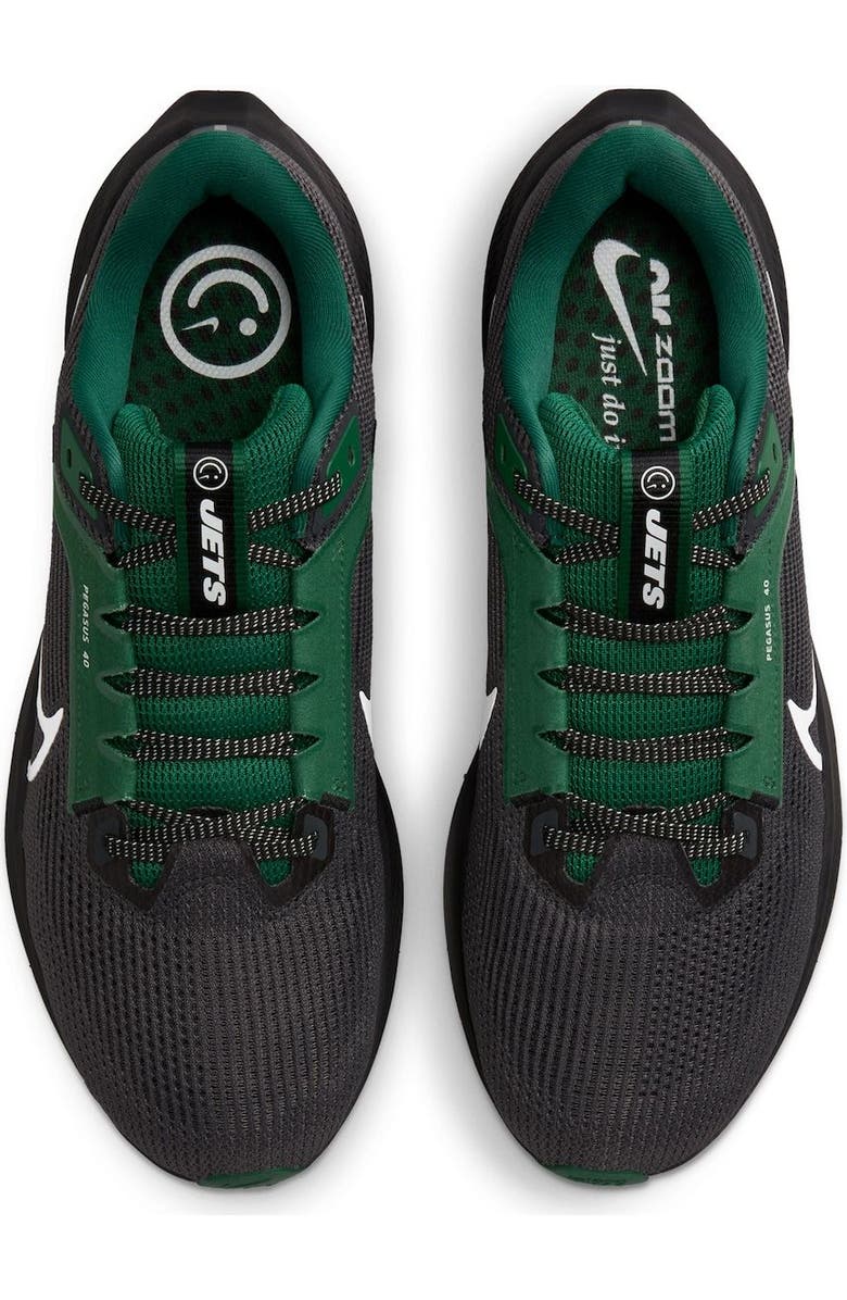 Nike Unisex Nike Anthracite New York Jets Zoom Pegasus 40 Running Shoe | Nordstrom
