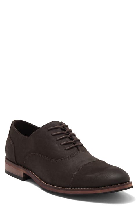 Nathan Faux Leather Oxford (Men)