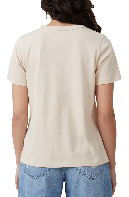 Shop Cotton On The Classic Cotton T-shirt In Stone