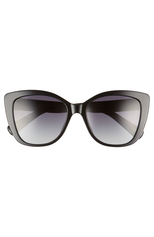 Shop Diff Ruby 54mm Polarized Sunglasses In Black/grey