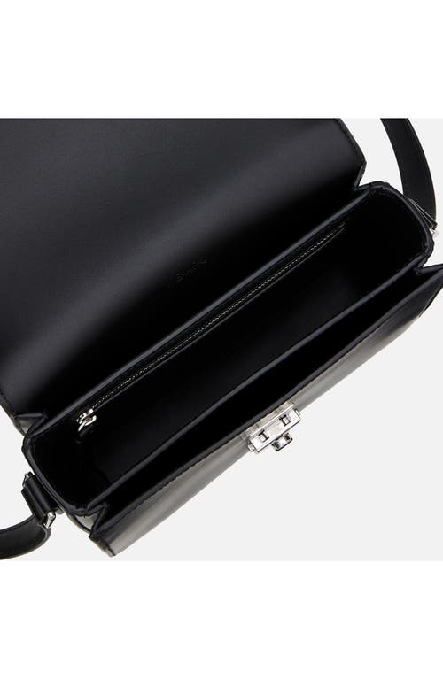 We-ar4 The Retro Flap Leather Crossbody Bag In Black