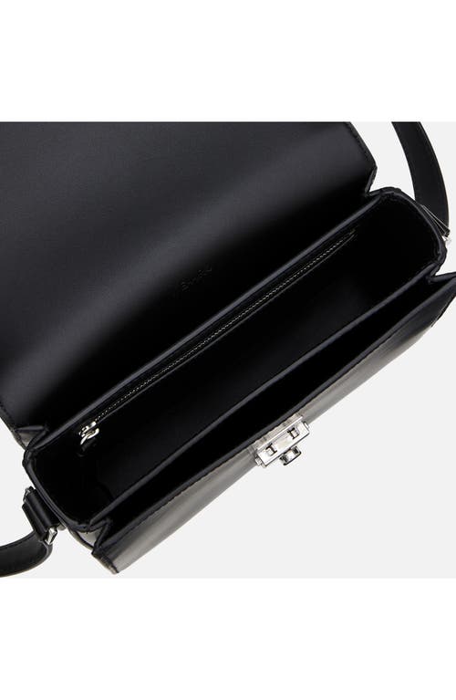 Shop We-ar4 The Retro Leather Crossbody Bag In Black