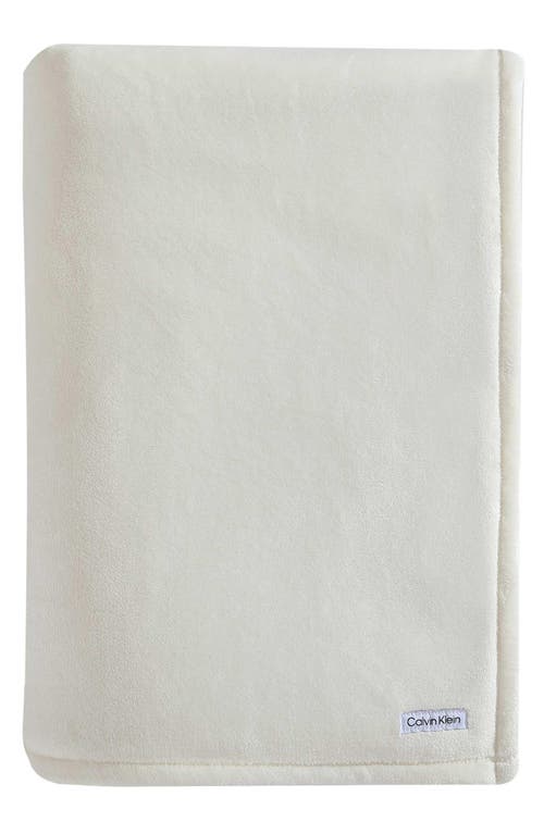 CALVIN KLEIN CALVIN KLEIN CORE PLUSH BLANKET