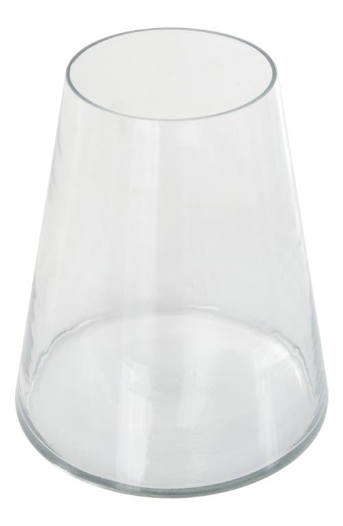 Ginger Birch Studio Glass Candleholder In Clear