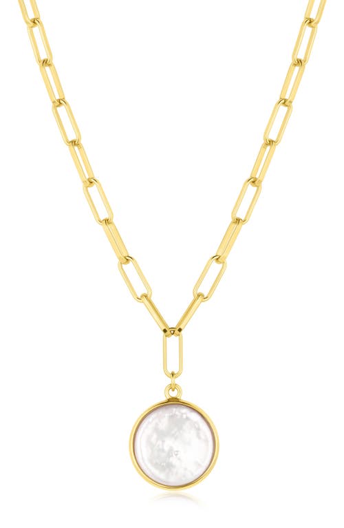 Capri Pendant Necklace in Gold