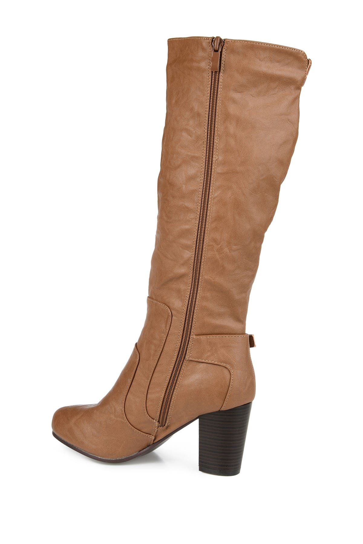 Journee Collection Carver Tall Boot In Medium Brown5