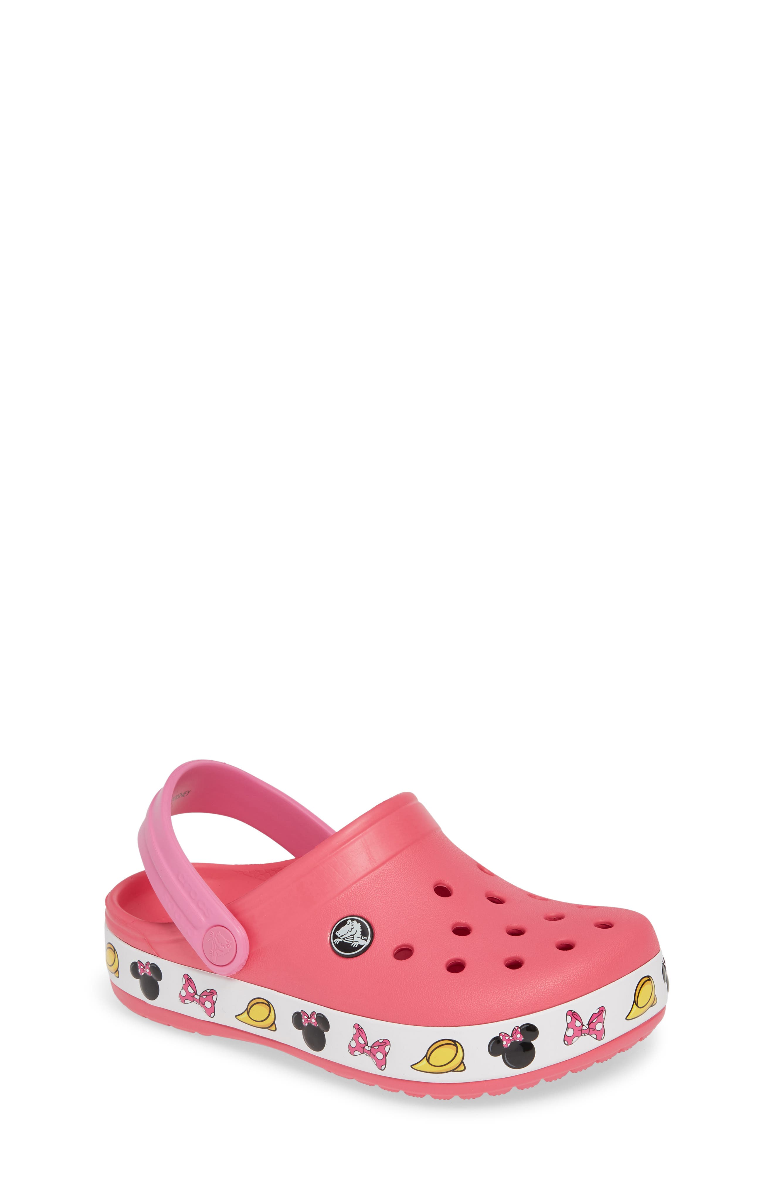 crocs minnie mouse shoes