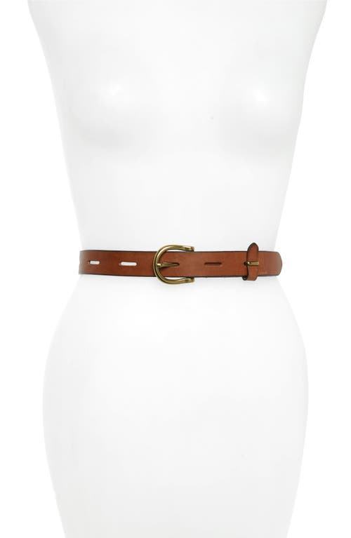 Madewell Backcountry Belt in English Saddle at Nordstrom, Size Small