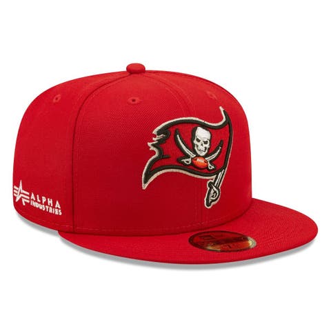 New Era X Alpha Industries Scarlet San Francisco 49ers Alpha 59fifty Fitted  Hat