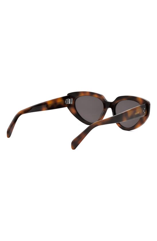 Celine 3 Dots Cl40286i 53a In Blonde Havana / Smoke