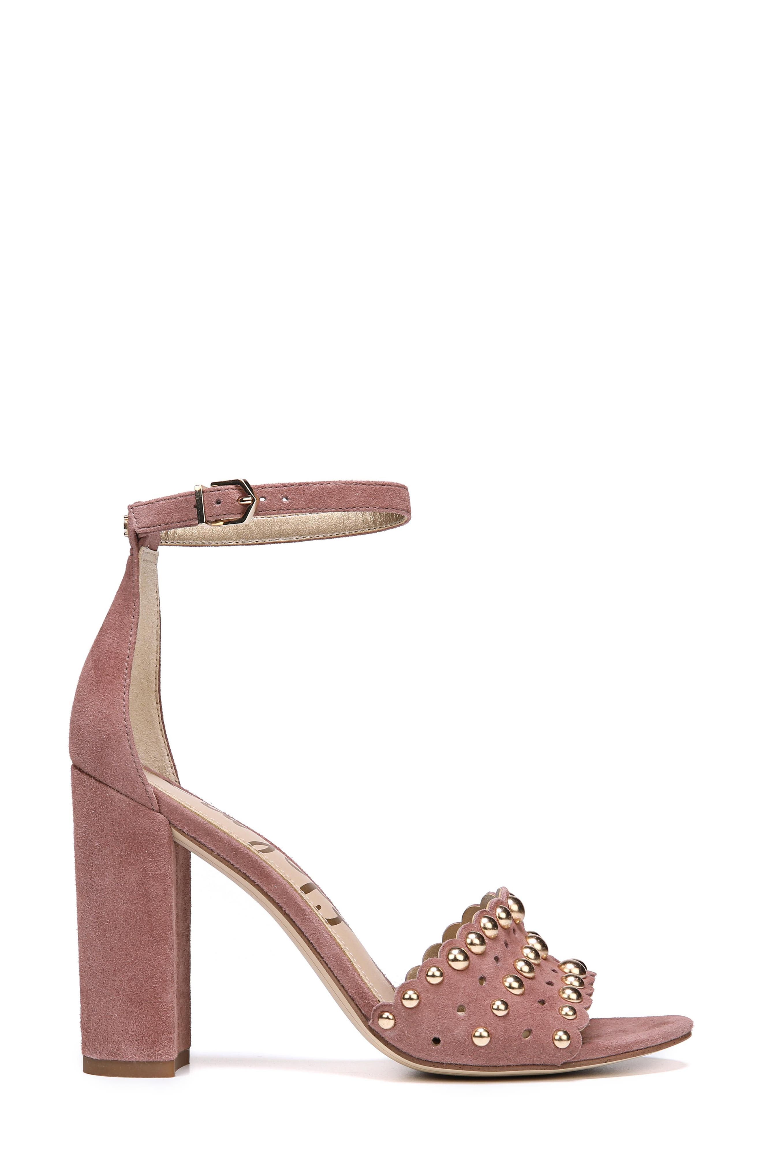 sam edelman yaria studded block heel sandal