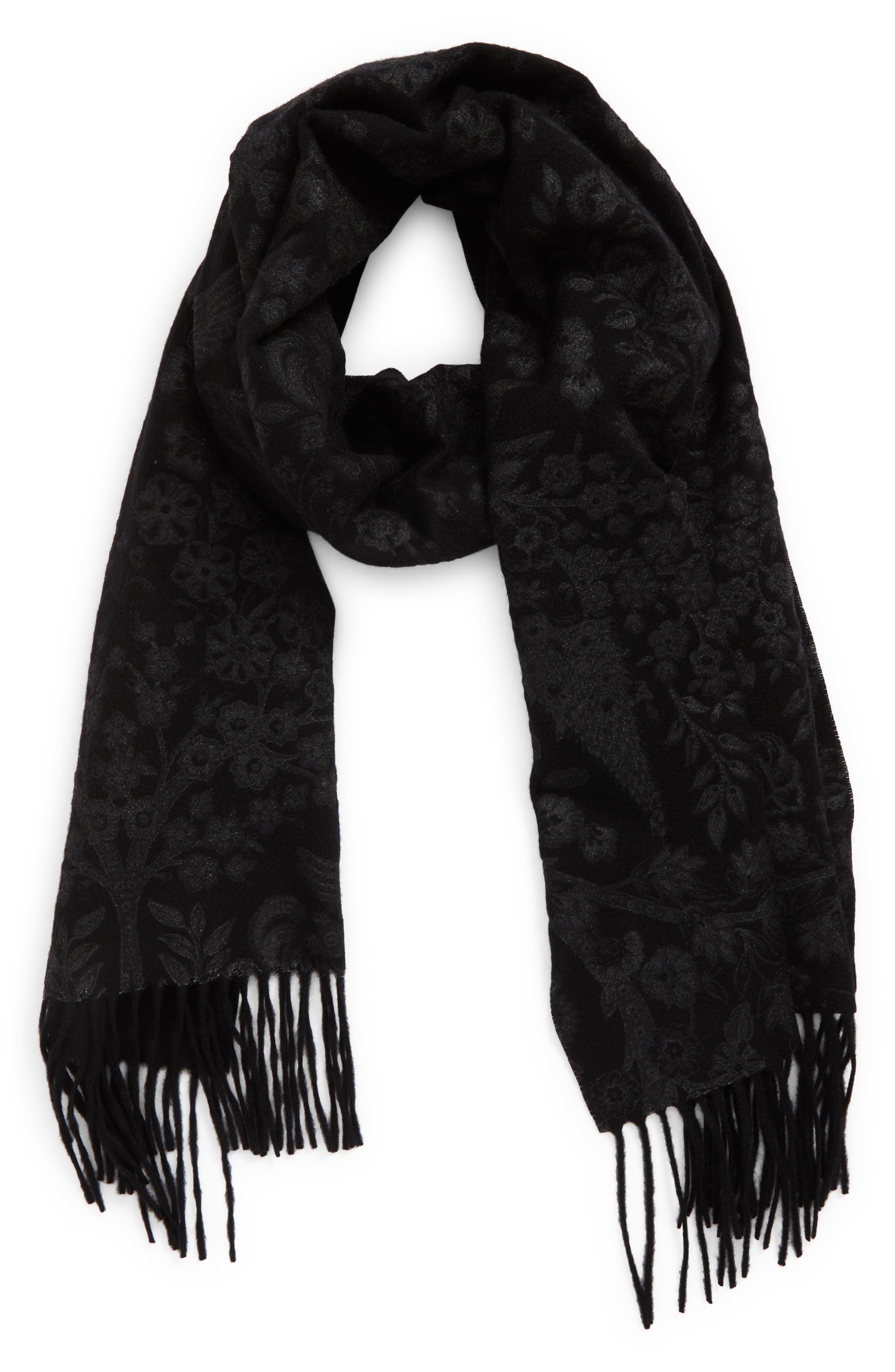 Etro Floral Paisley Cashmere Scarf 