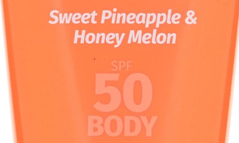 Shop Hempz Sweet Pineapple & Honey Melon Herbal Body Sunscreen Spf 50