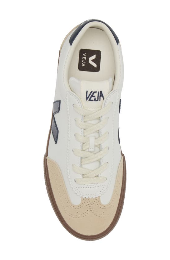 Veja Volley Leather Sneakers - Women's - Leather In White Nautico Bark