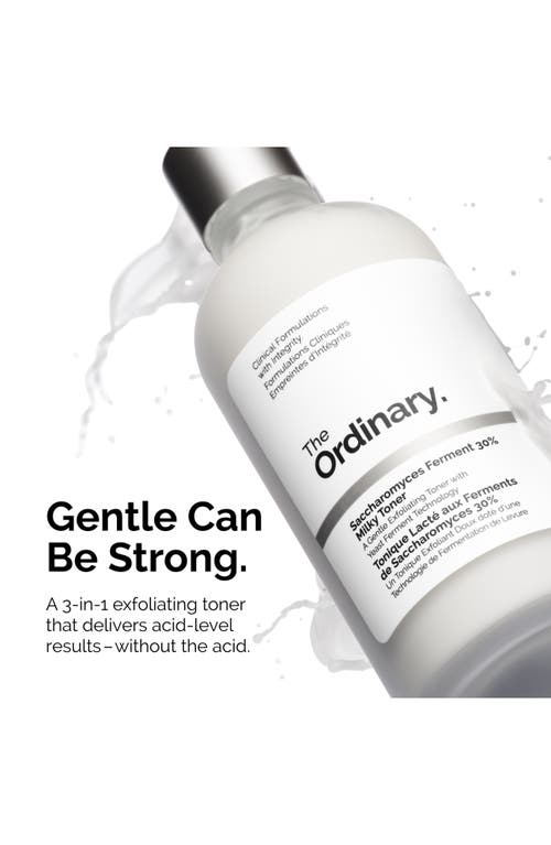 The Ordinary Saccharomyces Ferment 30% Milky Toner 3.4 oz / 100 ml In No Color
