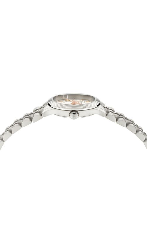 Shop Ferragamo Duo Stainless Steel Bracelet Watch, 28mm