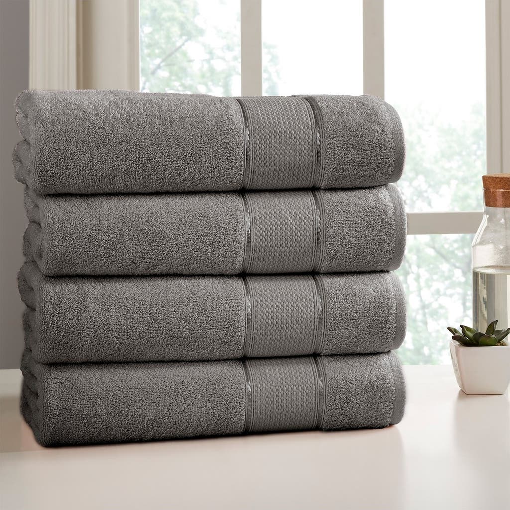 Modern Threads Spunloft(tm) Bath Sheet In Charcoal
