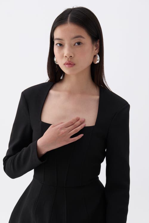 NOCTURNE NOCTURNE CORSET DESIGN MINI DRESS