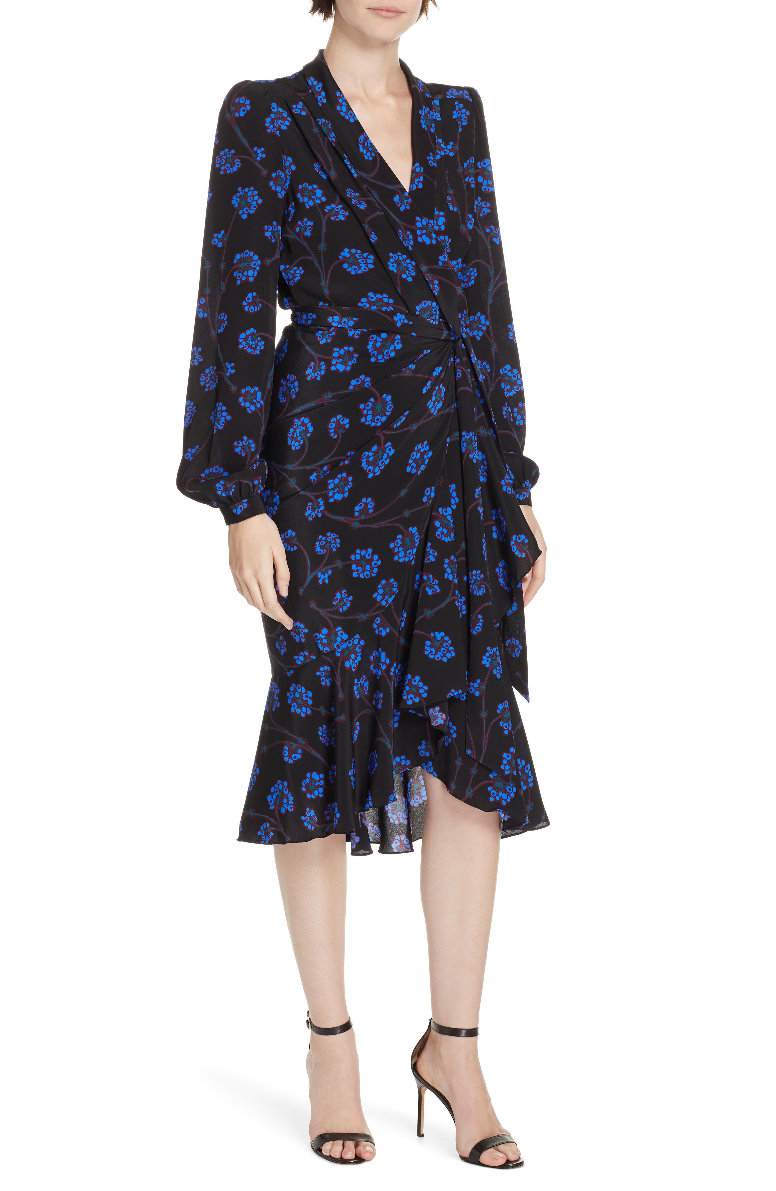 dvf jovie wrap dress