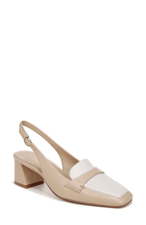 27 Edit Naturalizer Hunny Slingback Pump In Tan/warm White Leather