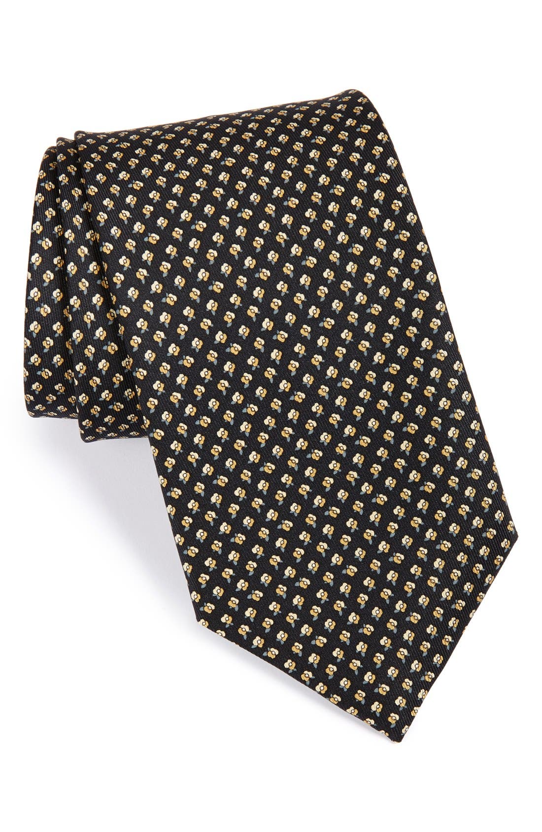 salvatore ferragamo silk tie