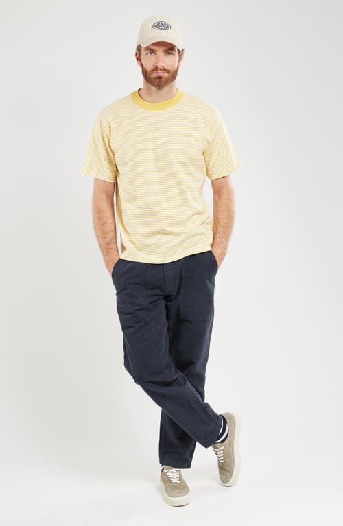 Armor-lux Armor Lux Heritage Stripe T-shirt In Gent/blanc