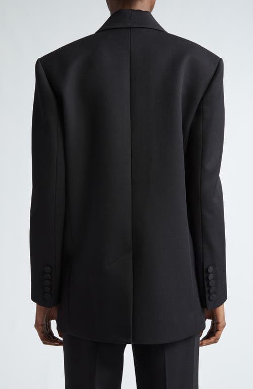 Shop Zimmermann Pavilion Shawl Collar Wool Blend Jacket In Black