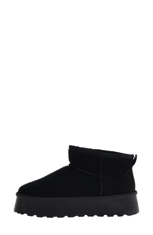 Shop Dirty Laundry Yarroh Corduroy Platform Bootie In Black