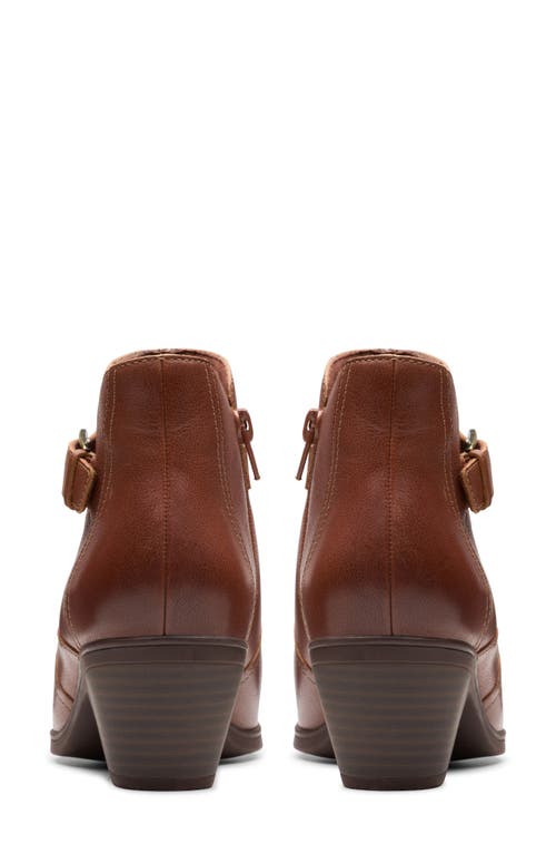 Clarks ® Emily2 Opal Bootie In Tan Leather