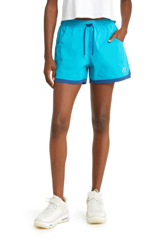 Jordan Woven Shorts in Aquatone/French Blue/Citrus