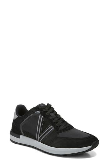 Shop Vionic Bradey Sneaker In Black/charcoal
