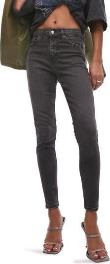 Topshop Jamie High Waist Skinny Washed Jeans | Nordstrom