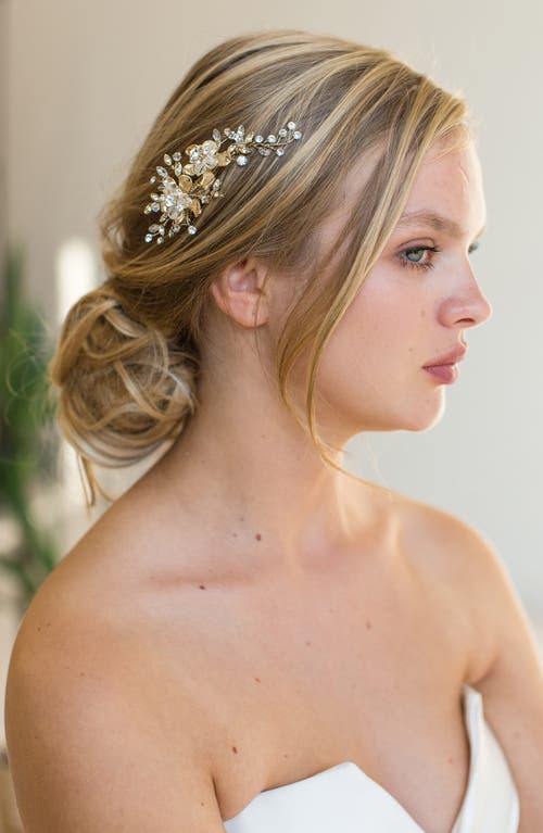 Brides & Hairpins Priscilla Hair Clip in Gold at Nordstrom