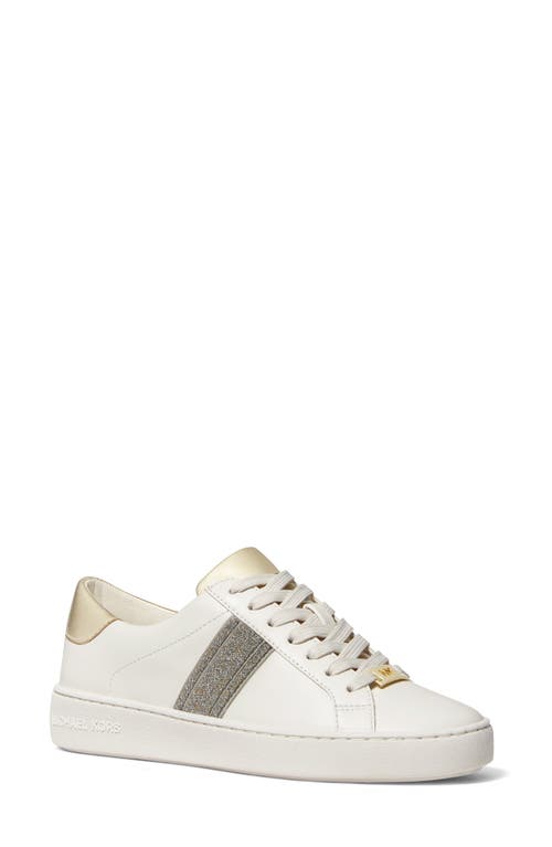 MICHAEL Michael Kors Irving Stripe Sneaker in Cream