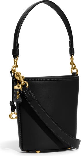 Coach Dakota Glove-Tanned Leather Bucket Bag