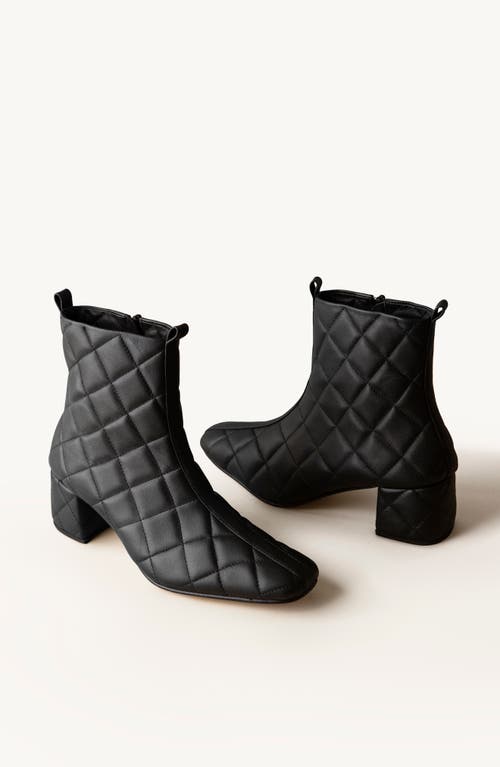 Huma Blanco Belen Quilted Boot In Quilted Coal