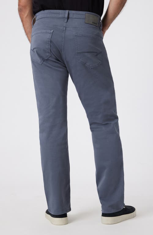 Mavi Jeans Zach Straight Leg Casual Twill Pants In Indigo Casual Twill