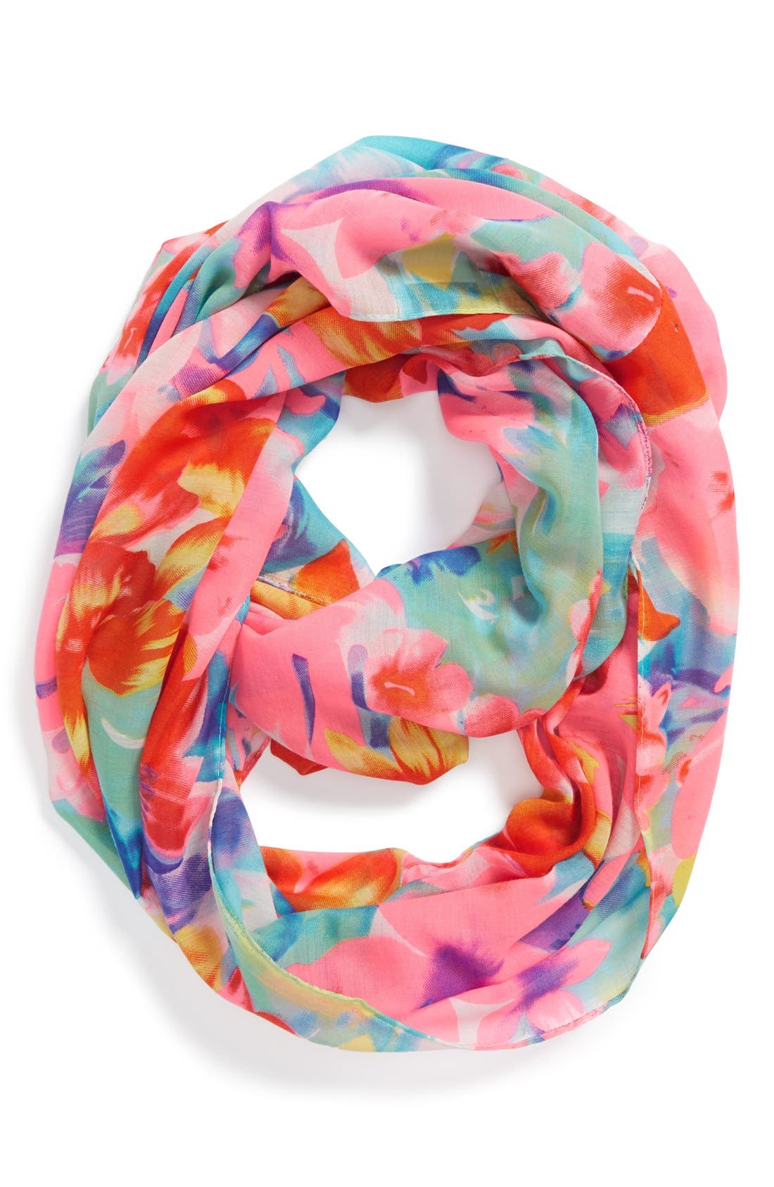 The Accessory Collective 'Floral' Infinity Scarf (Girls) Nordstrom