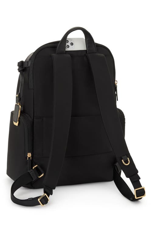 Shop Tumi Celina Backpack In Black/gold