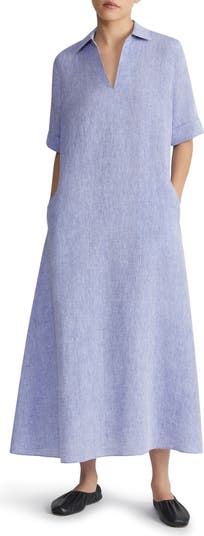 Lafayette 148 linen hot sale dress