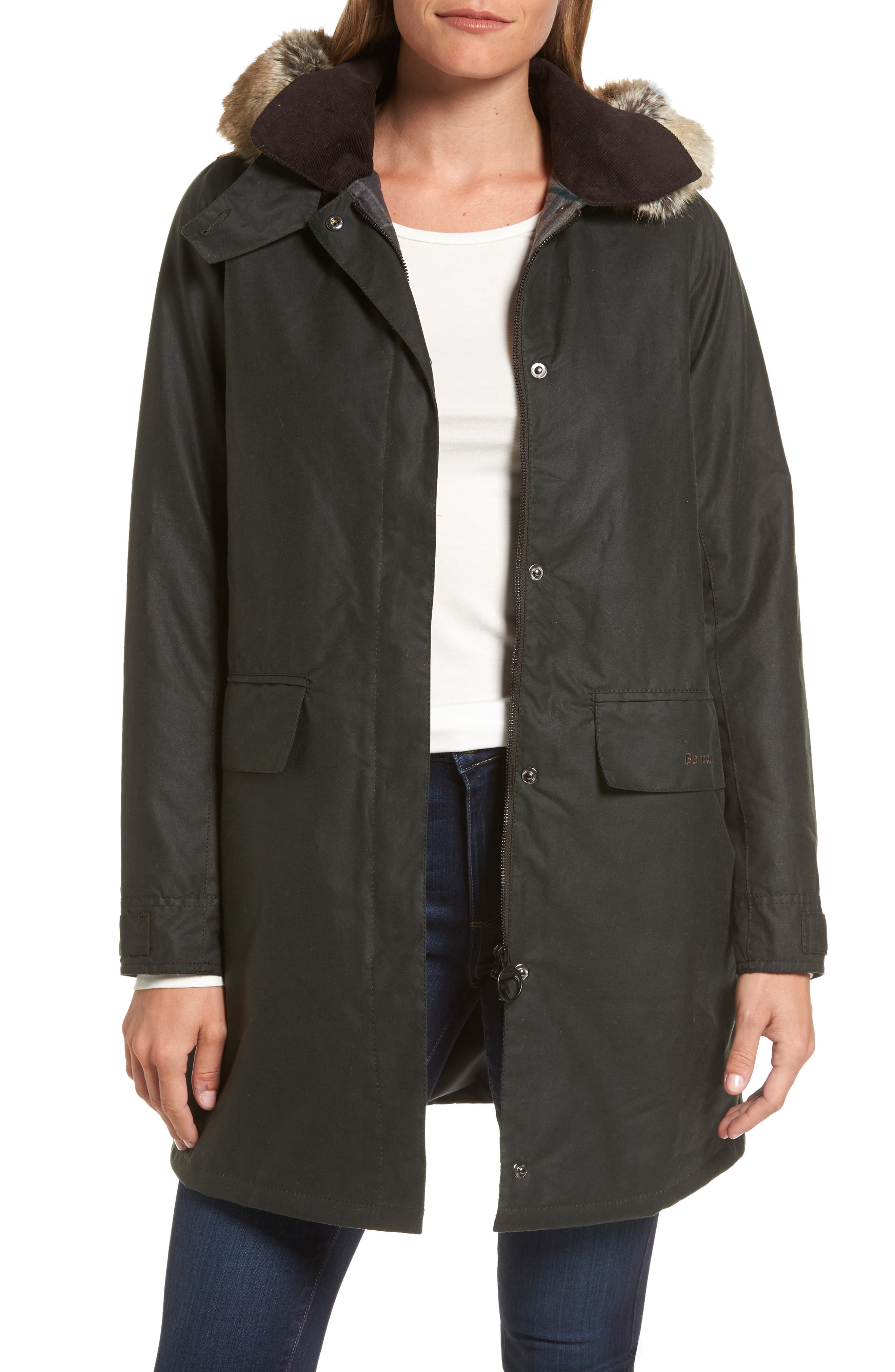 barbour fortrose wax jacket