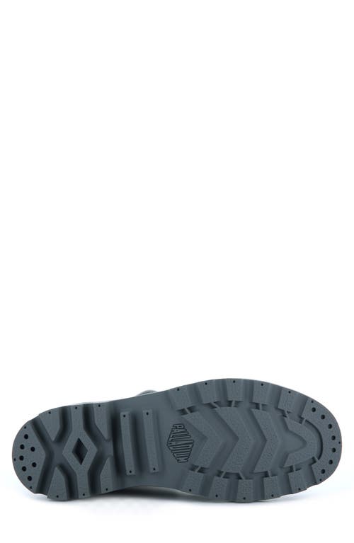 Palladium 'baggy' Canvas Boot In Titanium/high Rise