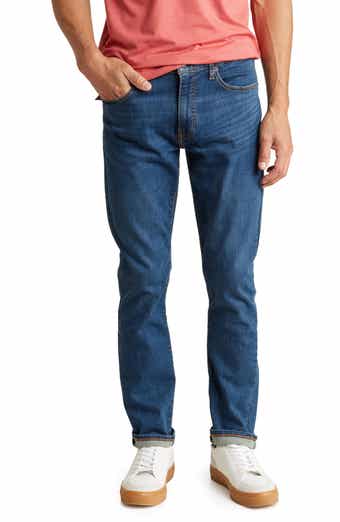 Lucky Brand Jeans Mens 31x32 121 Heritage Slim Blue Distressed Denim Pants