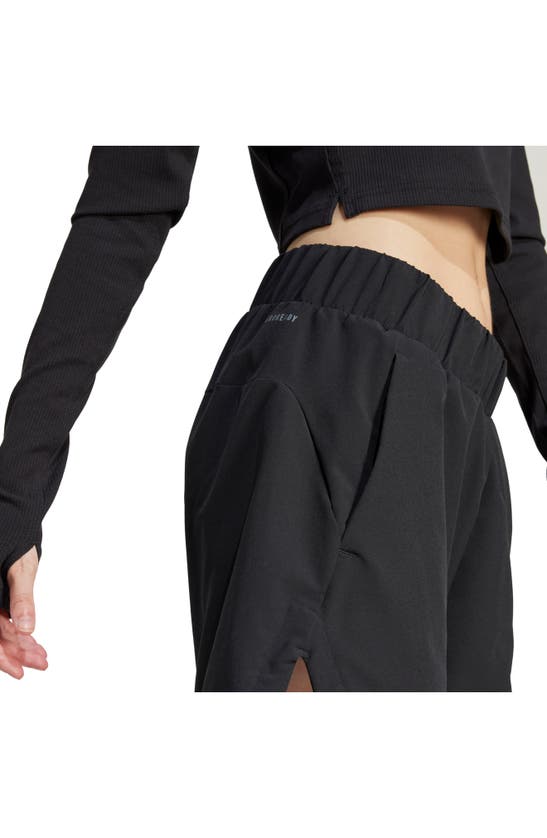 Shop Adidas Originals Z.n.e. Aeroready Loose Fit Shorts In Black